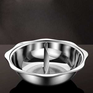 해바라기 냄비 인덕션 상업용 28CM 스텐 샤브샤브 어묵탕 스테인레스 냄비 4인용 전골 가정용 업소용 오뎅탕