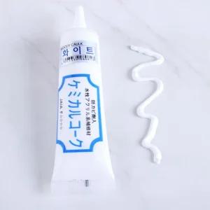 마루바닥보수 거실 바닥 타일 찍힌곳 채우기 화이트