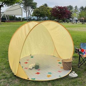 소형 소인 텐트 야외 가족 놀이 캠핑 해변 소풍