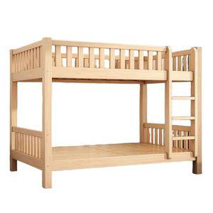 이층침대 원목 프레임 침대 성인용 수납형 원룸 싱글 분리형