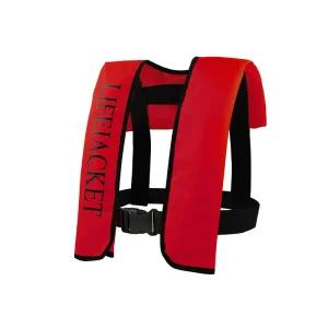 성인용 자동 팽창식 구명조끼 경량 휴대용 낚시 보트용 여름 수상 스포츠 물놀이 부력 재킷