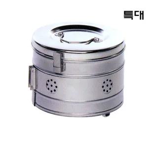 원형 밧드캔 스폰지캔 특대 통 알콜솜통