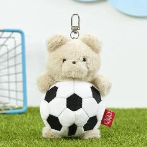 [아트박스] 축구 곰돌이 키링인형