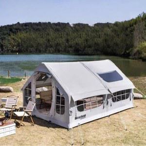 대형 화목난로 에어텐트 거실형 쉘터 장박 리빙쉘 사계절 겨울 캠핑