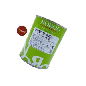 노루 슈퍼에나멜 플러스 적갈색 유광 1L 알키드수지 상도페인트