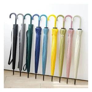 예쁜 패션 파스텔 24k 튼튼한 장우산 골프우산 양산