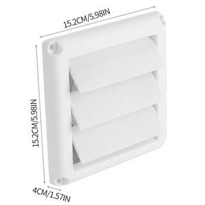 공기 건조기 통풍구 커버, 배출구 3 플랩 그릴 유지 벽 셔터, 가정 공장용 환기 액세서리