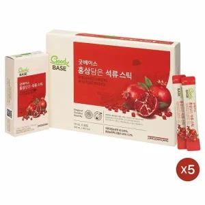 [정관장 공식] 굿베이스 홍삼담은 석류스틱 10ml x 30포 5박스