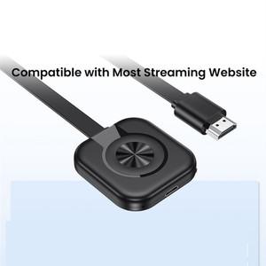 무선미러링 Mirascreen 무선 - TV 프로젝터 모니터용 호환 동글 - PC 윈도우 Macn01r용 1080P Wifi 디스플