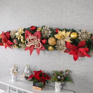 크리스마스 장식 가랜드 센터피스 유니크 설정 믹스 B 150cm 소품 테이블 벽걸이