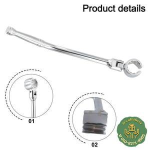 자동차 서비스 조정 가능한 스패너 22mm 렌치 가정용 유지 보수 좁은 영역 레버리지