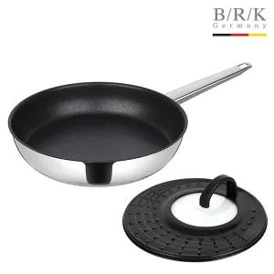 [BRK](강남점) 프로페셔널 인덕션 IH 28cm 프라이팬 +튐방지뚜껑