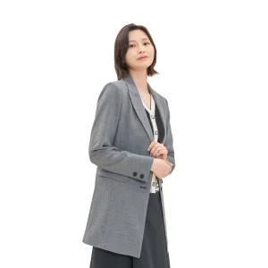 [올리비아하슬러] 슬림핏 테일러드 중기장 자켓_OHDSJK204