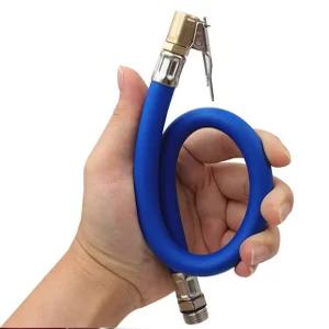 자동차 자전거 공기주입 호스 오토바이 바이크 타이어 펑크 바람넣기