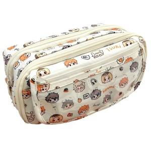 이북리더기파우치 케이스 애니메이션 하이큐 통증 주머니 Kawaii 연필 케이스 만화 편지지 홀더 가방  펜