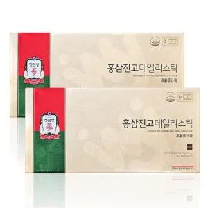 [정관장] 정관장 홍삼진고 데일리스틱 10g x 30포 x 2박스 WYS