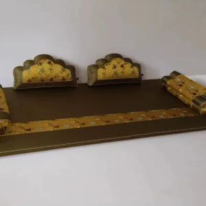 전통보료 오색모빌 왕실 먹색 궁중 매트리스 황 제이스튜