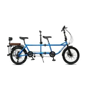 2인용자전거 접이식 커플 바이크 한강 유원지