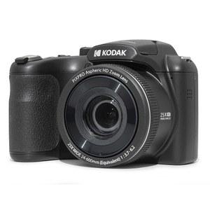 [미국배송] KODAK PIXPRO AZ255-BK 16MP 디지털 카메라 25X 광학 줌 24MM 광각 렌즈 이미지 안정화 1080P 풀 HD 비디오 3인치 LCD 브이로그 카메라(블랙)