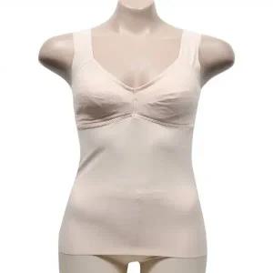 (이지핏) 인견 쉘론 기능성 원단 프리컷팅 여성 노몰드 브라런닝