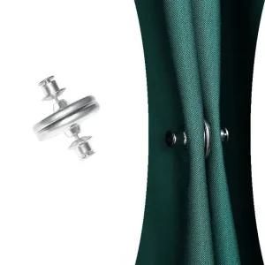 커튼 고정자석 클립 12pcs 원형 17mm 20mm 마그네틱 (WFJBUL1)