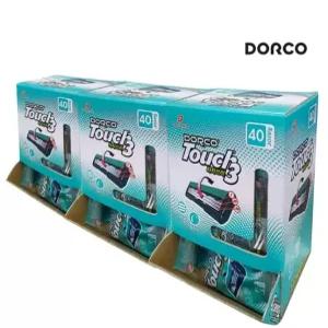 도루코 터치3 휴대용 ３중날 면도기 40입x 3박스