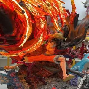 원피스 루피 기어4 액션 피규어 대형 주먹 애니 캐릭터 굿즈 장식 모형 약59cm