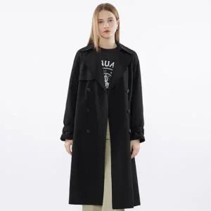 [롯데백화점]시스티나 더블 벨티드 트렌치코트 AWWBYN11010