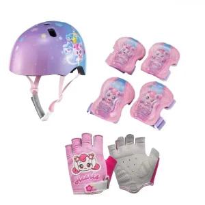 슈팅스타 캐치 티니핑헬멧 장갑 보호대 자전거 킥보드 어린이안전장비 풀세트