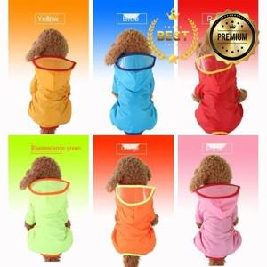 브랜드 후드 애완견 강아지 비옷 작은 개를위한 방수 의류 치와와 Yorkie 개 판초 XS-XXL