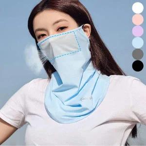 [헬스케어]햇빛차단 마스크 에어메쉬 남녀공용 여름 귀걸이 360