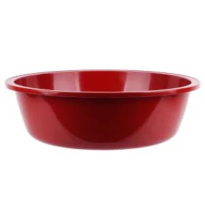 국산 만능 원 다라이 7호 김장 플라스틱 대형 대야 빨간 바케스 통 고무