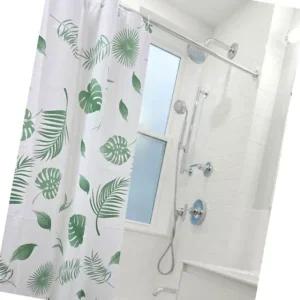 방수 화장실 커튼 소형 샤워 가리개 비닐 욕실 수건 커버 (WFJEPW9)