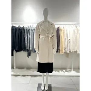 [파주점][쉬즈미스]울 혼방 핸드메이드 벨티드 코트 SWHCTO42120