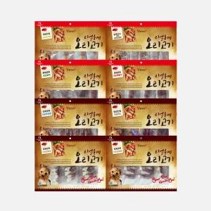 펫더맨 리얼훈제 강아지대용량간식 강아지오리간식 사사미 육포 300g