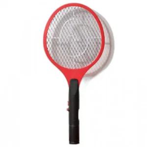 모기채 전기 파리 버튼 이중 안전 캠핑 야외 건전지형