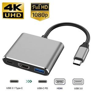 Type-C OTG HUB USB C To HDMI 어댑터 4K And PD Fast Charging Multi Port Hub