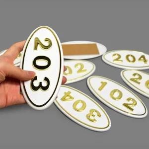 호실번호 명패 빌라 방번호 원룸 다세대 표시판 호실판 (WFJGNQO)