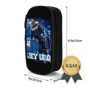 대용량 연필 주머니 JEY USO Yeet 우승 축하 학교 더블 레이어 케이스 여성 메이크업 가방 완벽한 선물