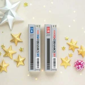 동아 샤프심 XQ 세라믹심 0.5mm B HB 튼튼한 부드러운 고강도심 필기구 (10개)