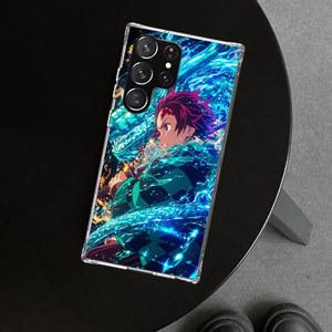 핸드폰케이스 탄지로 귀멸의 칼날 갤럭시 S25 S24 S23 울트라 S22 플러스 S21 FE S20 S10 엣지 아트 커스텀 폰 케이스