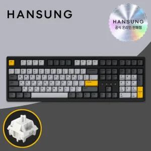 한성 TFG Cloud Max CF 동그리 스페이스블랙 크림치즈 도각 키보드