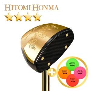 [2025년형]협회공인인증 히토미 혼마 4스타 최상급 파크골프채 ROYAL GOLD