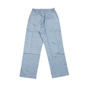 갤러리아 블루 60수 꽃방울 기하학 남성 이지팬츠 TEMEF631 BU