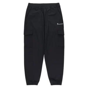 르꼬끄 테니스 솔리드 카고 조거 팬츠 QP323TPT81 BLK