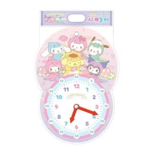 학산문화사 산리오캐릭터즈 시계놀이