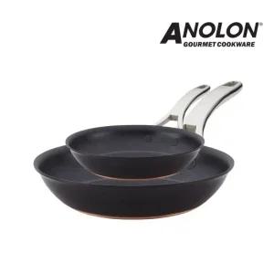 아놀론 누벨르 쿠퍼 룩스 오닉스 프라이팬 2P 세트(22cm+30cm)