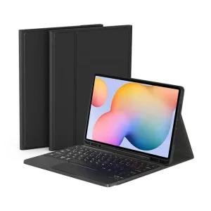 데이웍스 갤럭시탭 S6 Lite 라이트 블루투스 터치패드 키보드 북커버 케이스 S펜 수납