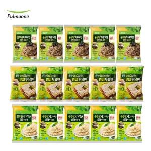[풀무원][풀무원식품] 두유면 3종 15개(메밀면 5개+얇은면 5개+납작면 5개)