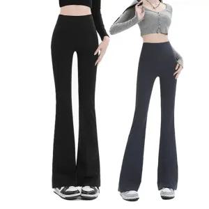 [ 9900원샵 ] MX-7003/ 여자여성 블랙 부츠컷레깅스바지 왕스판 밴딩팬츠